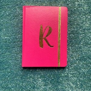 Pink Letter K Journal